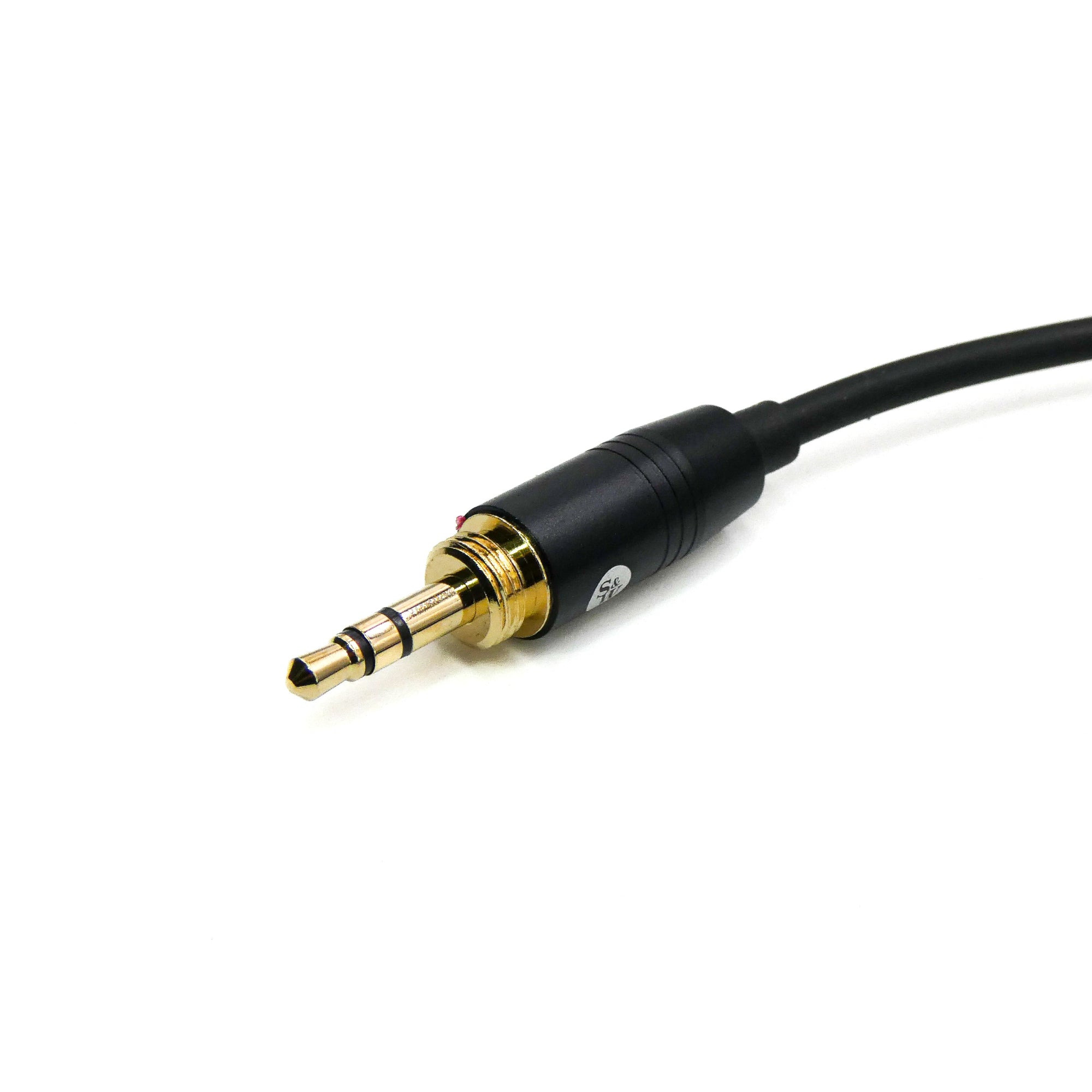 イヤホン AuR Audio - Alicante + Santa Cruz Cable Azusa 2.5mm Twist-Lock to 3.5mm Replacement Headphone Cable for