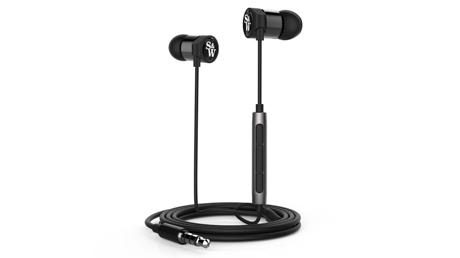 strauss and wagner em205 wired earbuds with 3,5mm standard connection