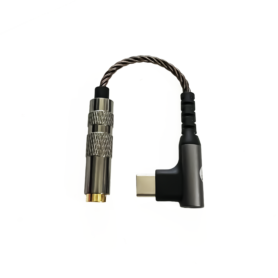 Lund 4.4mm Female to USB-C (L-Shaped) DAC/Adapter