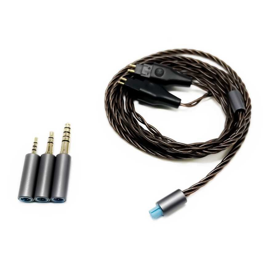 Nyon Braided 3 In 1 Upgrade Cable for Sennheiser HD600 650 660S2