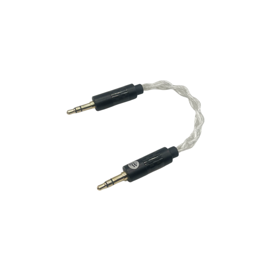 Adare 3.5mm to 3.5mm Silver Adapter Cable