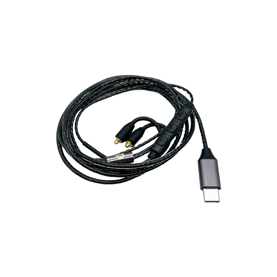 Elche MMCX to USB-C Upgrade Cable with Mic+Remote