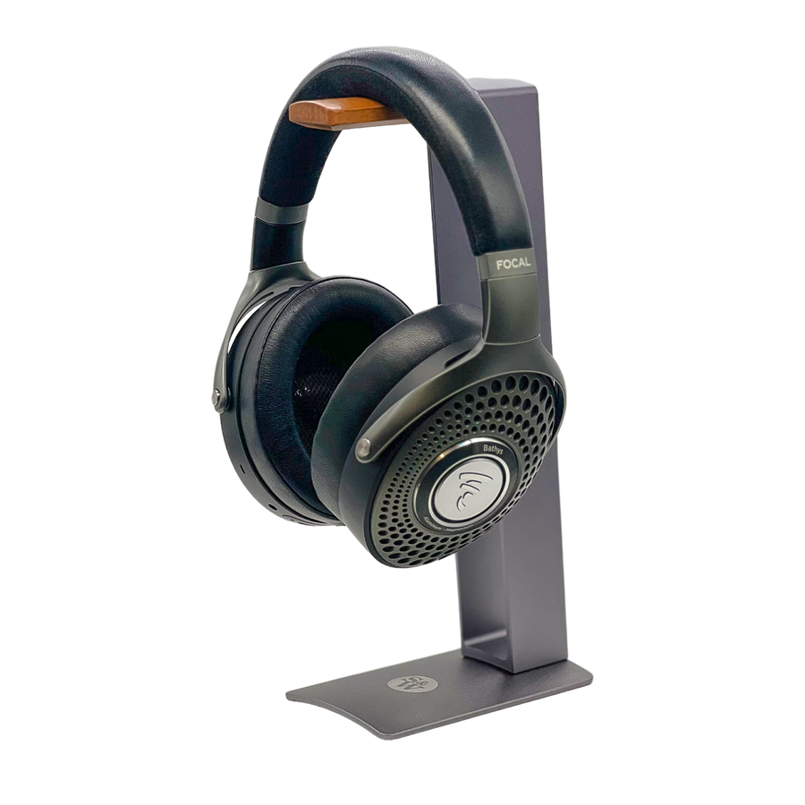 SW-HS01 Premium Wood and Aluminum Headphone Stand