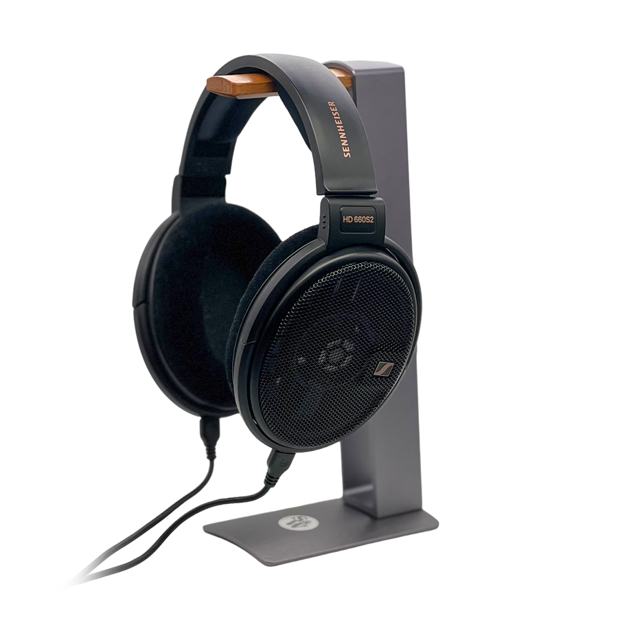 SW-HS01 Premium Wood and Aluminum Headphone Stand