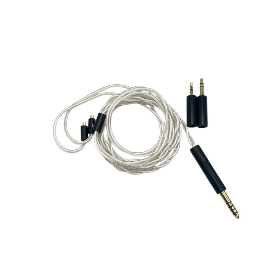 Baden Silver 2-pin to 3-in-1 In-Ear Monitor Upgrade Cable