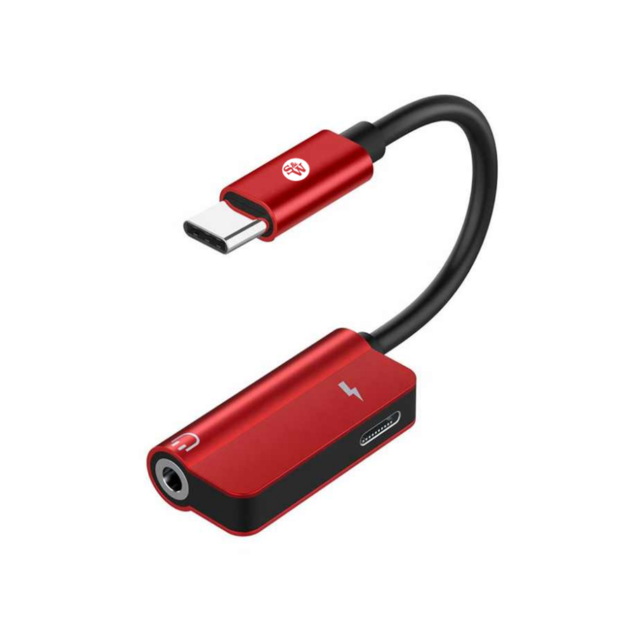 Epsom USB-C To 3.5mm Audio and Charging 2-In-1 Adapter