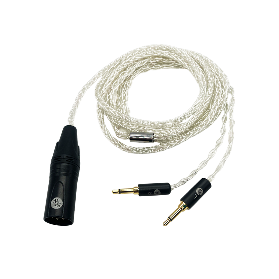 Uster 3.5mm Mono to 4-pin XLR Balanced Headphone Upgrade Cable